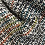 Loft Ann Taylor  Multicolor Tweed Metallic High Waisted A Line Mini Skirt Size 10 Photo 5