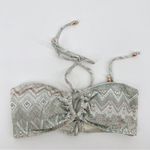 Eberjay Eberjey Surf Spray Cora Key Hole‎ Bandeau Bikini Tie Top Sz L NWT Photo 4