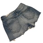 H&M X Coachella Distressed Tribal Fringe Shorts Photo 5