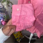 Tommy Hilfiger 2000s girl next door style pink long sleeve polo shirt Photo 5