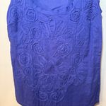 Boden Sleeveless Embroidered Boho Tank‎ Top Blouse Purple Size 2 Photo 1