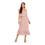 Altar'd State Altar’d State Floral Midi Louise Skirt Size Small New Photo 5