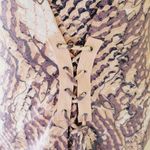 Project Runway  reptile print corset tee size small Photo 3