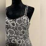Aeropostale EUC Black and White Floral Skater Dress size large Photo 2