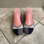 ROTHYS Women's 9 Knit Square Toe Ballet Flats Shoes captor round Checkered Blue Photo 1