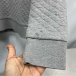 Patagonia Quilted Gray sweatshirt organic cotton snap pullover Sweater Photo 6