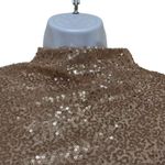 Melrose and Market  Rose Gold Sequin Top Sleeveless XXXL NWT Glam Bling Party Photo 2