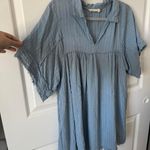 Millibon USA Light Blue Flowy SunDress Photo 0