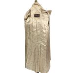 Etienne Aigner 70s VTG Trench Coat Double Breasted Fully Lined Belted Womens L Photo 11