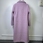 G Giuliana Teddy SHERPA MIDI Coat LILAC PINK Purple Size M Photo 1