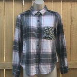 Polly & Esther Polly Esther plaid flannel Size S Photo 3