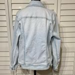 Ava & Viv  Light Wash Denim Jacket • Women’s 1X • Stretch Jean Jacket Photo 2