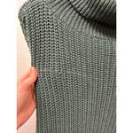 Peter Som  Asymmetric Cold Shoulder Sweater Green Size M Photo 2