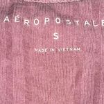 Aeropostale Washed Cropped Snap Henley Tee Photo 1