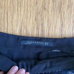 ZARA  Woman navy/black chiffon and sequin covered mini skirt XS/S party/festive Photo 2