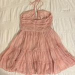 cherley light pink mini dress Photo 3