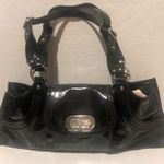 Franco Sarto -Frank Sarto black shiny purse Photo 0