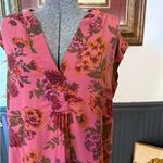 Anthropologie Floral Kimber Tunic Bohemian Linen Cotton Dress ~ Size XS ππ Photo 3