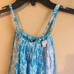 Crown & Ivy  small blue elephant tank top Photo 2