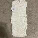 Princess Polly  Mini Dress White Halter Photo 2