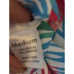 Banana Boat UPF 50+ Sun Shirt Medium Pink Floral Print Long Sleeve Half Zip Top Photo 4