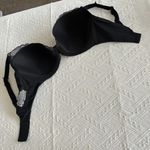 Chantelle  Norah Chic Plunge T Shirt Bra Black Lace Underwire Lined 36DDD Photo 4