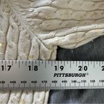 Pendleton Vintage  Women’s Silk Cashmere Blend Sequin Beige Cardigan Size M Photo 3