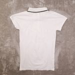 Athleta Momentum Polo Tee Shirt White Women's Medium 556401 Golf Tennis Photo 1