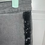 H&M  Divided Sequin Tuxedo Stripe Slim High Waist Skinny Jeans Dark Grey 8 Photo 5