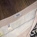 Moschino  cheap & chic y2k printed skirt Italian linen designer luxury rare boho Photo 3