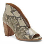 Lucky Brand Joal Shooties Peep-Toe Booties Leather Size 9 Photo 0