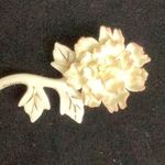 Lenox Porcelain Peony Pin, 3 inches (115) Photo 0