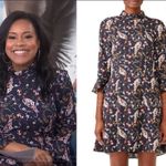 Slate + Willow SLATE WILLOW FLORAL POLLACK RENT RUNWAY PAISLEY BELL SLEEVE COTTAGECORE DRESS Photo 4