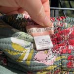 BOG Collective Women’s Strapless Floral Boho Jumpsuit Romper w Pockets Size XS Green Photo 1