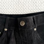 Contrasts Vintage Deadstock Black Leather High Rise Straight Leg Pants 11 Korea Photo 6