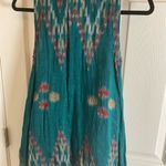 Teal Sleeveless women’s Striped Long Vest Green Size undefined Photo 7