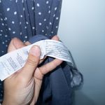 Abercrombie & Fitch Slate Blue Polka Dot Midi Sundress Size Large Photo 6