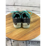 Women's ECCO Athletic Shoes Black Turquoise Size 8.5 Photo 5