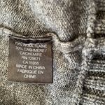Skull Cashmere EUC  Gray Cable Knit Omega Zip Wool Sweater, S‎ Photo 9