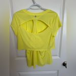Free People Movement Layered Top Size Large Yellow Photo 2