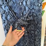 Michael Kors MICHAEL Snake Print Tie Waist Dress Photo 4