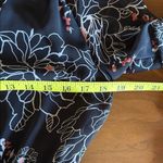 ASTR  Black and White Floral Romper with Bell Sleeves Photo 10