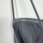 White Fox Boutique  Black Rhinestone Draped Mini Dress Womens M Party Cocktail Photo 3