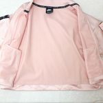 Nike woman’s crop jacket pink air track satin crop NikeAir sleeve pockets Size M Photo 6
