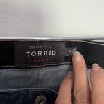 Torrid Sky High Skinny Jeans Womens Shorts Sz 18 Dark Wash Denim Stretch 2019 Photo 5
