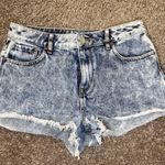 PacSun Light Wash High Rise Festival Jean Shorts Photo 1