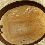 The Great Western Feather Straw Cowboy Cowgirl Hat Unisex, Country, Coachella, Tan Photo 8