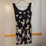 Y2K 2000s Vintage Black Butterfly Dress Size 4 Photo 1