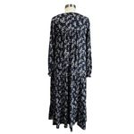 Carly Jean Los Angeles Carly Jean Los Angles Blue Floral Boho Laura Maxi Dress Size Small Photo 2