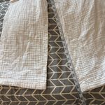 Aerie  Gauzy High Waisted Cargo Pant Size XS White Photo 11